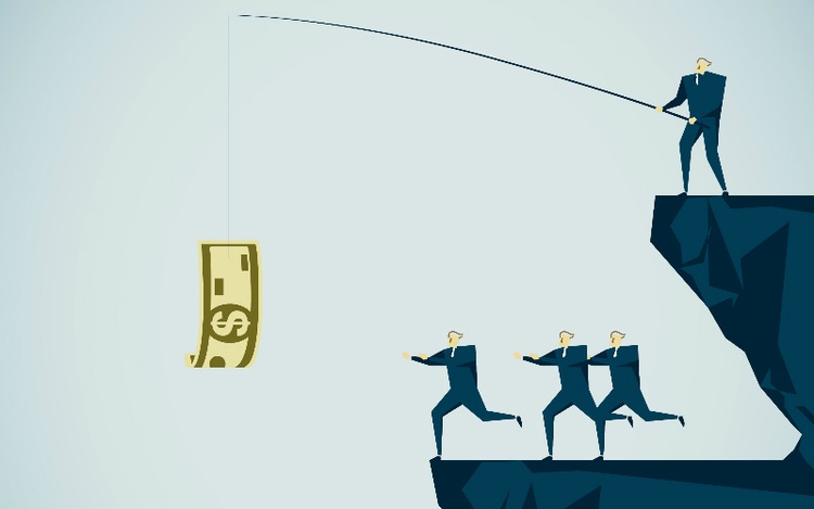 Mặc dù những phương thức kêu gọi lừa đảo không hề mới nhưng nhiều nhà đầu tư vẫn mắc “bẫy”, bởi họ hi vọng kiếm được tiền một cách nhanh chóng trong bối cảnh thị trường chứng khoán đang nở rộ. (Ảnh minh họa)