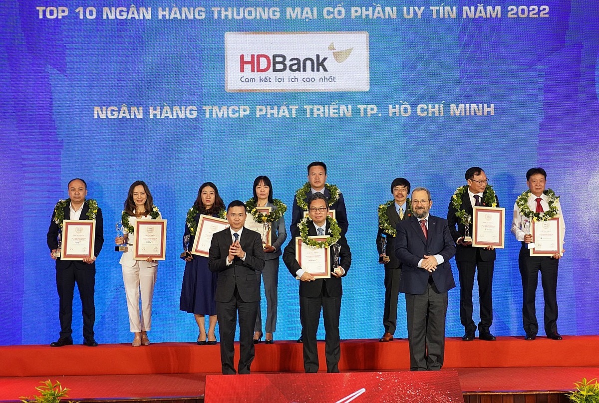 Top ngân hàng TMCP Việt Nam uy tín năm 2022 gọi tên HDBank.