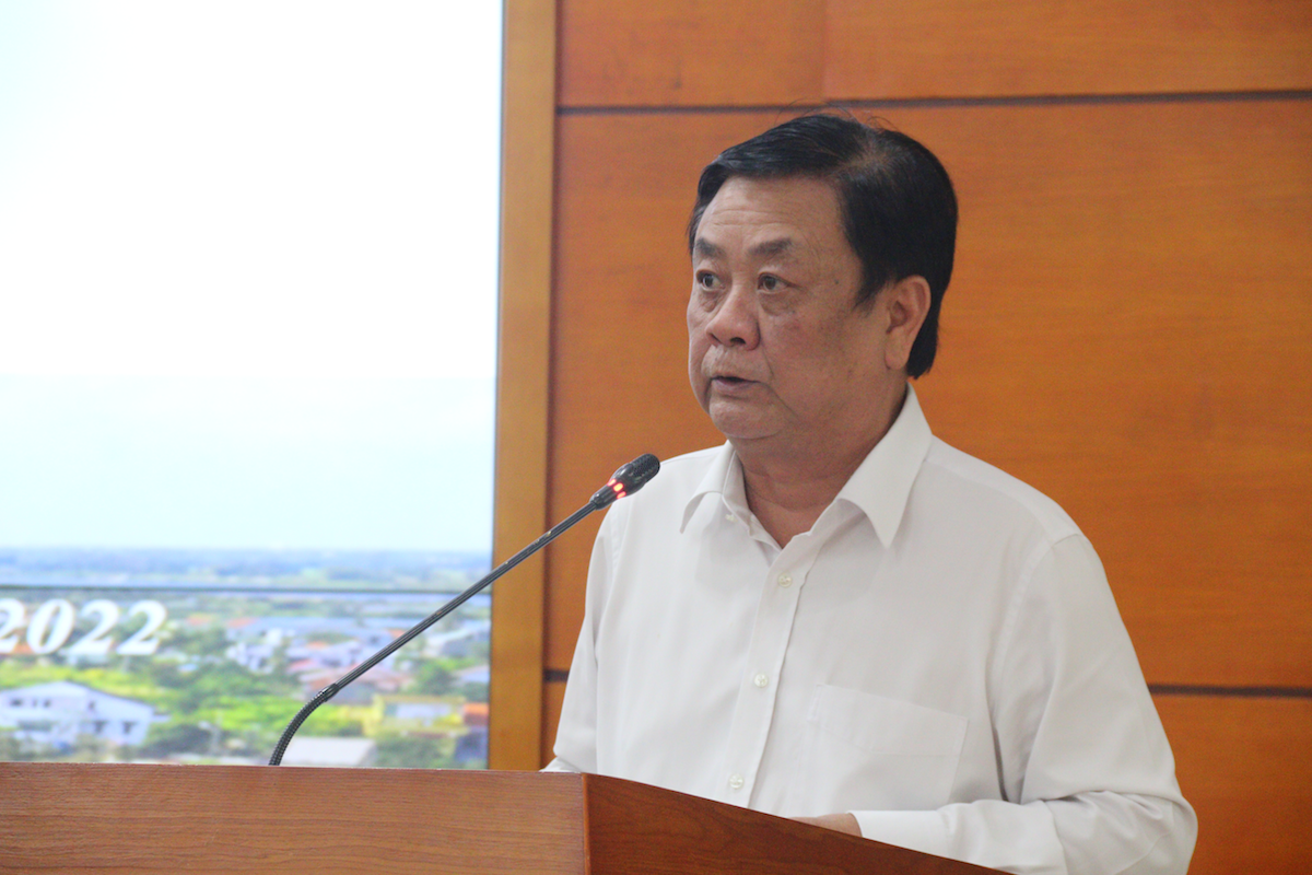 Bộ trưởng Bộ NN&PTNT Lê Minh Hoan.