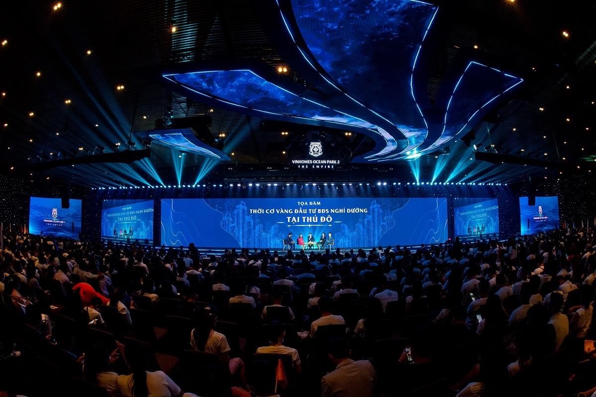 Tọa đàm đem đến những nhận định khách quan về thị trường và lợi thế đặc biệt của Vinhomes Ocean Park 2 – The Empire hiện nay.