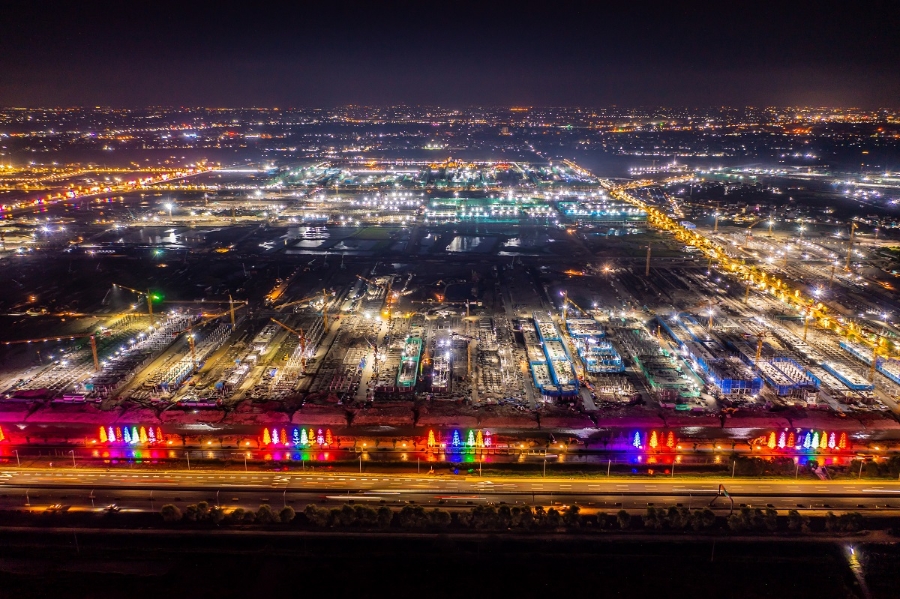 Những công trình tiện ích dành cho cộng đồng trong lòng Vinhomes Ocean Park 2 – The Empire sẽ sớm hoàn thiện, tạo ưu thế vượt trội cho siêu quần thể đô thị biển.