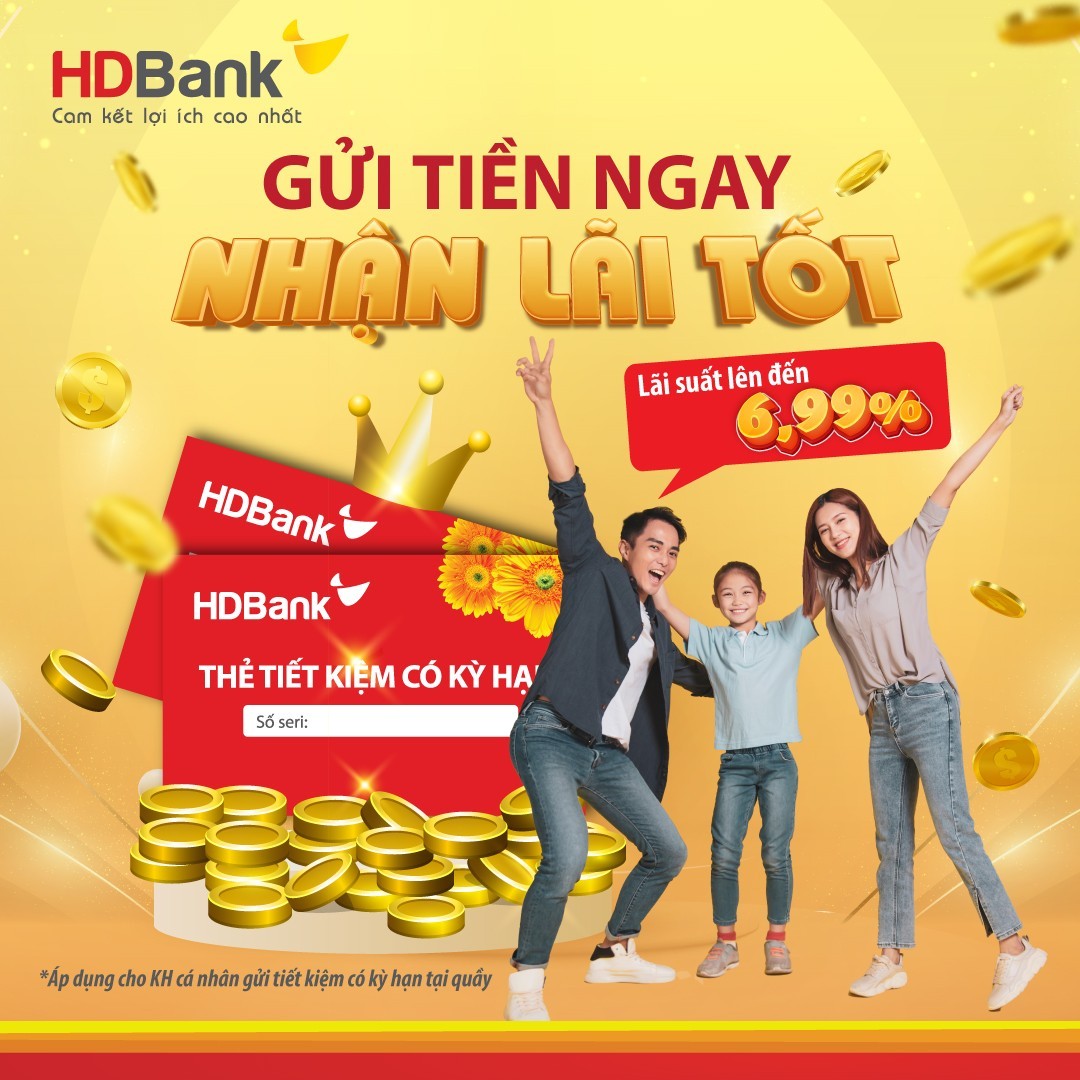 Chương trình gửi tiết kiệm tại quầy mà anh Minh Toàn đang tham gia.