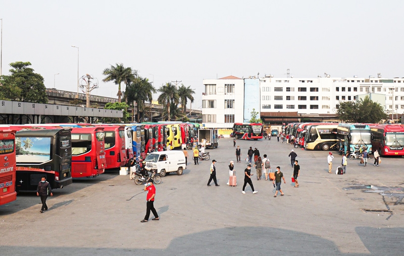 Dự kiến lượng người đi xe khách tăng khoảng 200% trong dịp nghỉ lễ Quốc khánh 2/9.