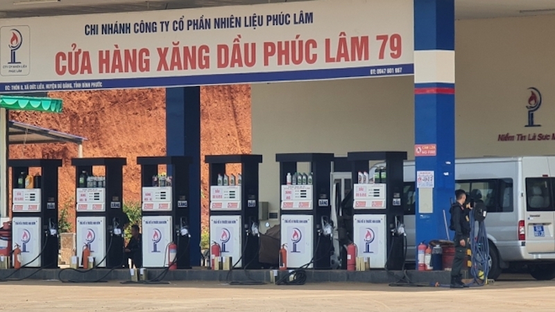 Công ty cổ phần nhiên liệu Phúc Lâm đã từng bị tước giấy phép hoạt động vào tháng 4.