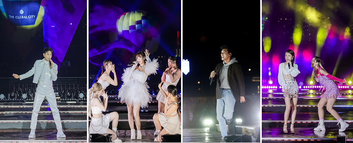 Sôi động với các màn trình diễn từ các ca sĩ nổi tiếng hàng đầu Việt Nam như Isaac, Min, Hieuthuhai, Phương Ly…