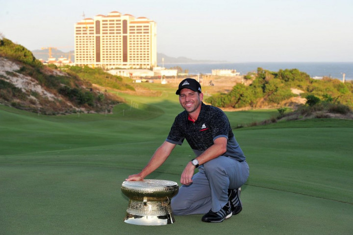 Sergio Garcia vô địch Ho Tram Open 2015. Ảnh: Getty Images.