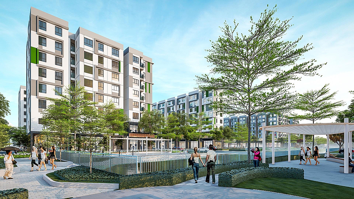 Phối cảnh dự án Dragon E-Home.