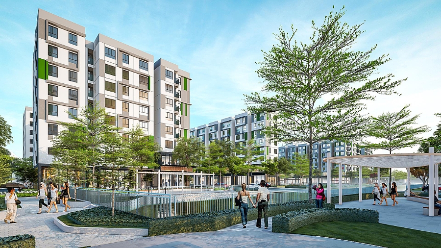 Phối cảnh dự án Dragon E-Home.