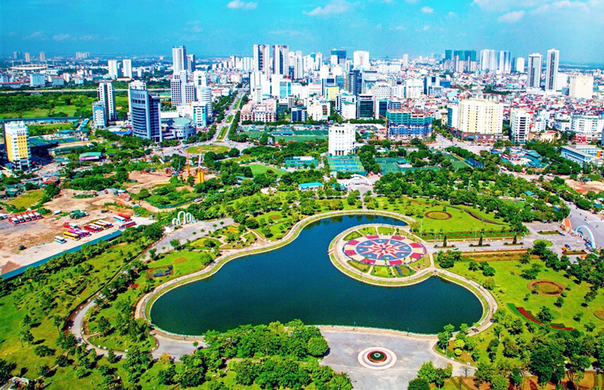 Phát triển công trình xanh là yếu tố thúc đẩy xây dựng đô thị thông minh tại Hà Nội.