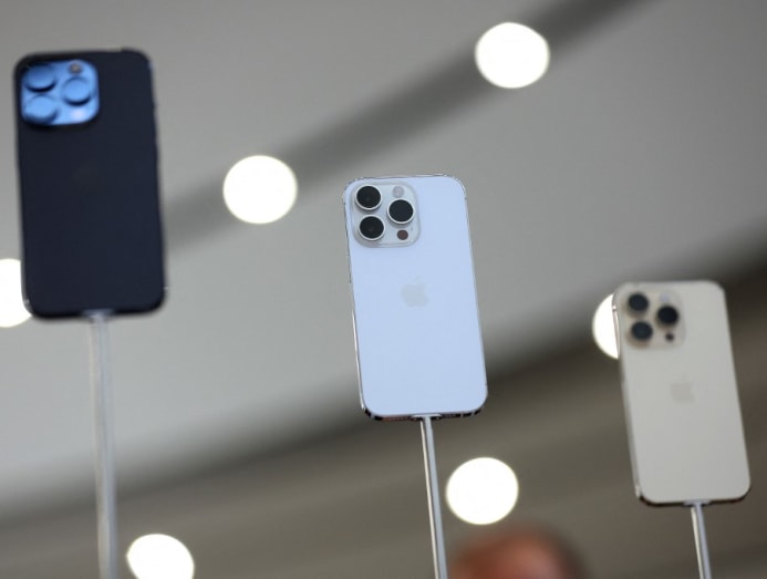 IPhone 14 Pro mới được trưng bày ngày 07 tháng 9 năm 2022 tại Cupertino, California. (Ảnh: Justin Sullivan / Getty Images / AFP).