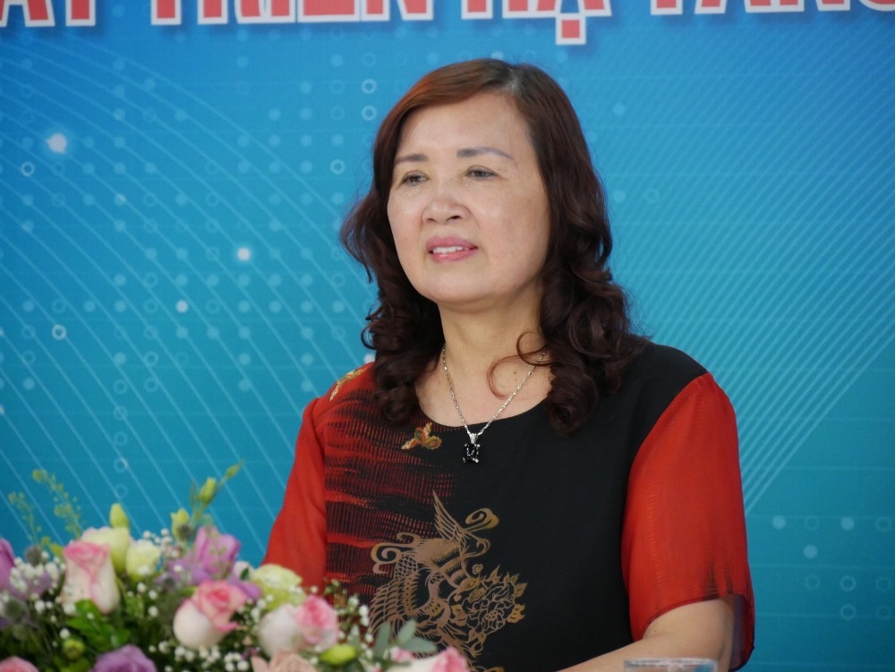 Chủ tịch Hiệp hội Bán lẻ Việt Nam – bà Vũ Thị Hậu.