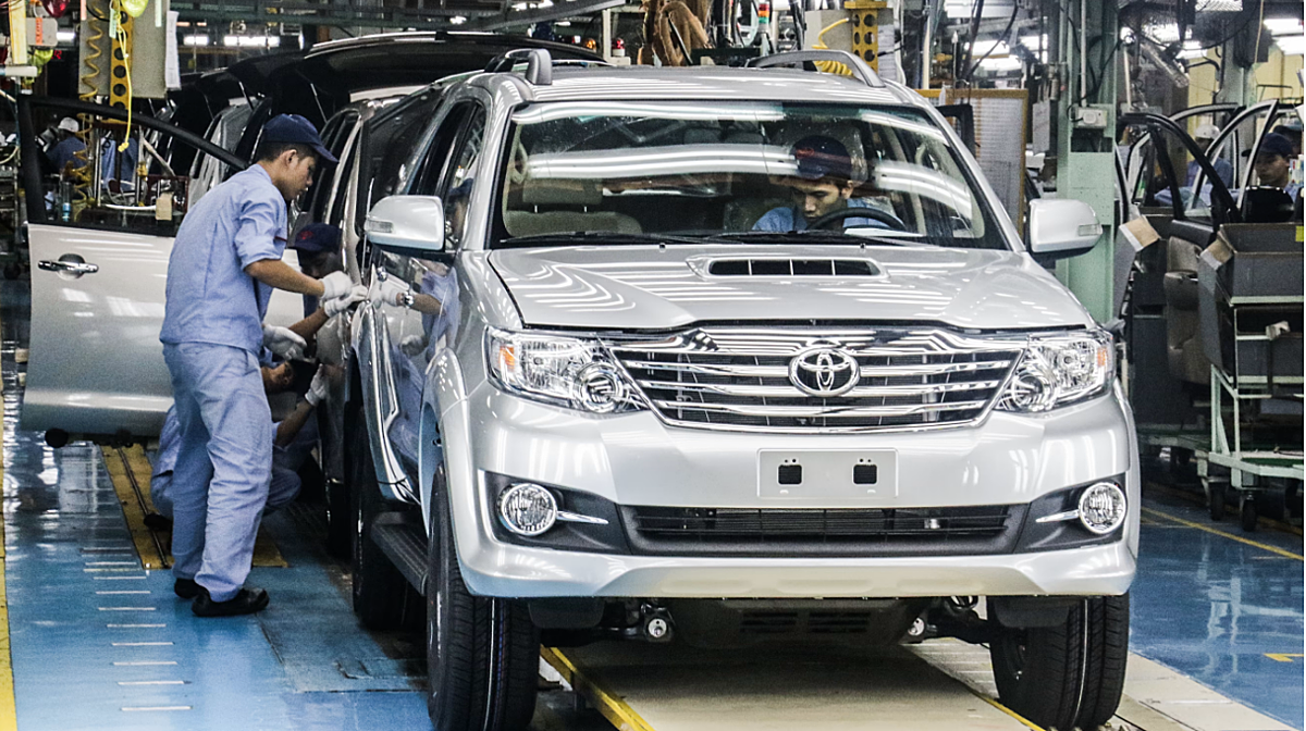 Toyota lấy nguồn từ bảy nhà cung cấp trong nước tại Việt Nam. (Ảnh của Keiichiro Asahara)
