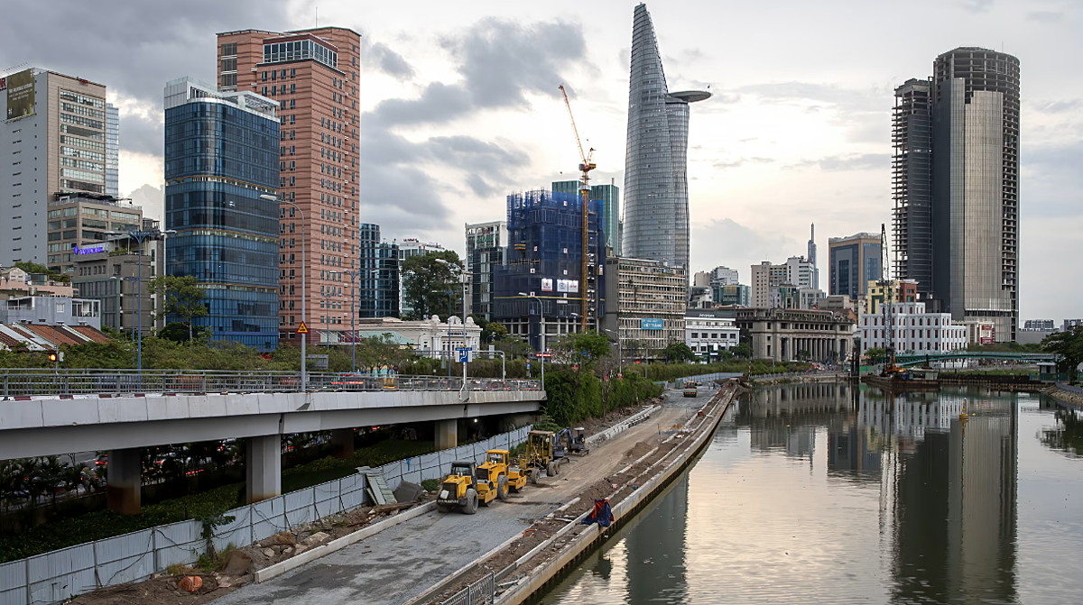 Con đường này được xây dựng ở