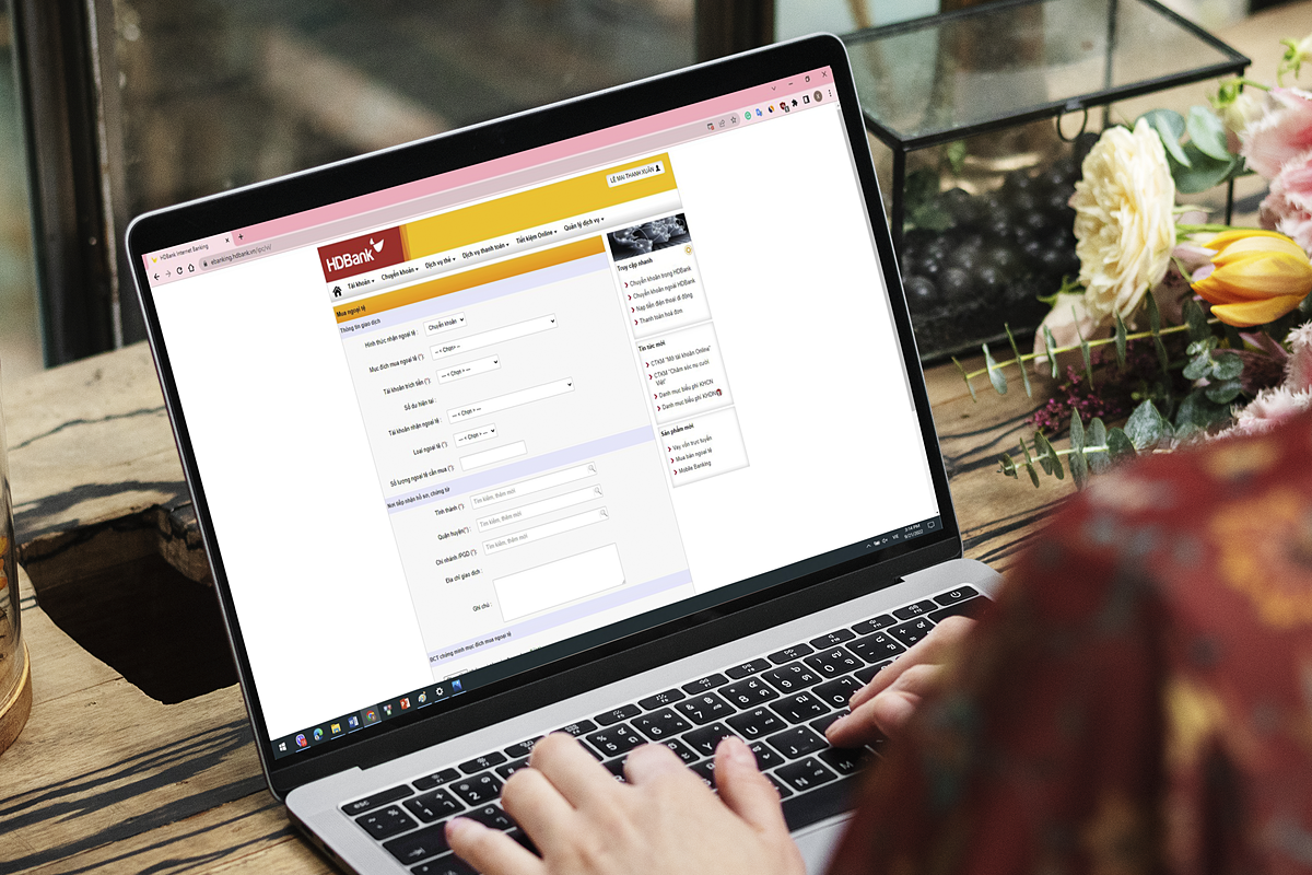Xử lý nhanh và tiện lợi, dịch vụ mua ngoại tệ online trên Internet Banking của HDBank đang được ưa chuộng.