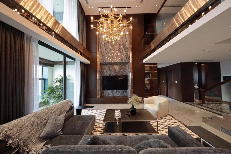 Căn hộ penthouse thiết kế tinh tế xứng tầm chủ nhân Sunshine City.