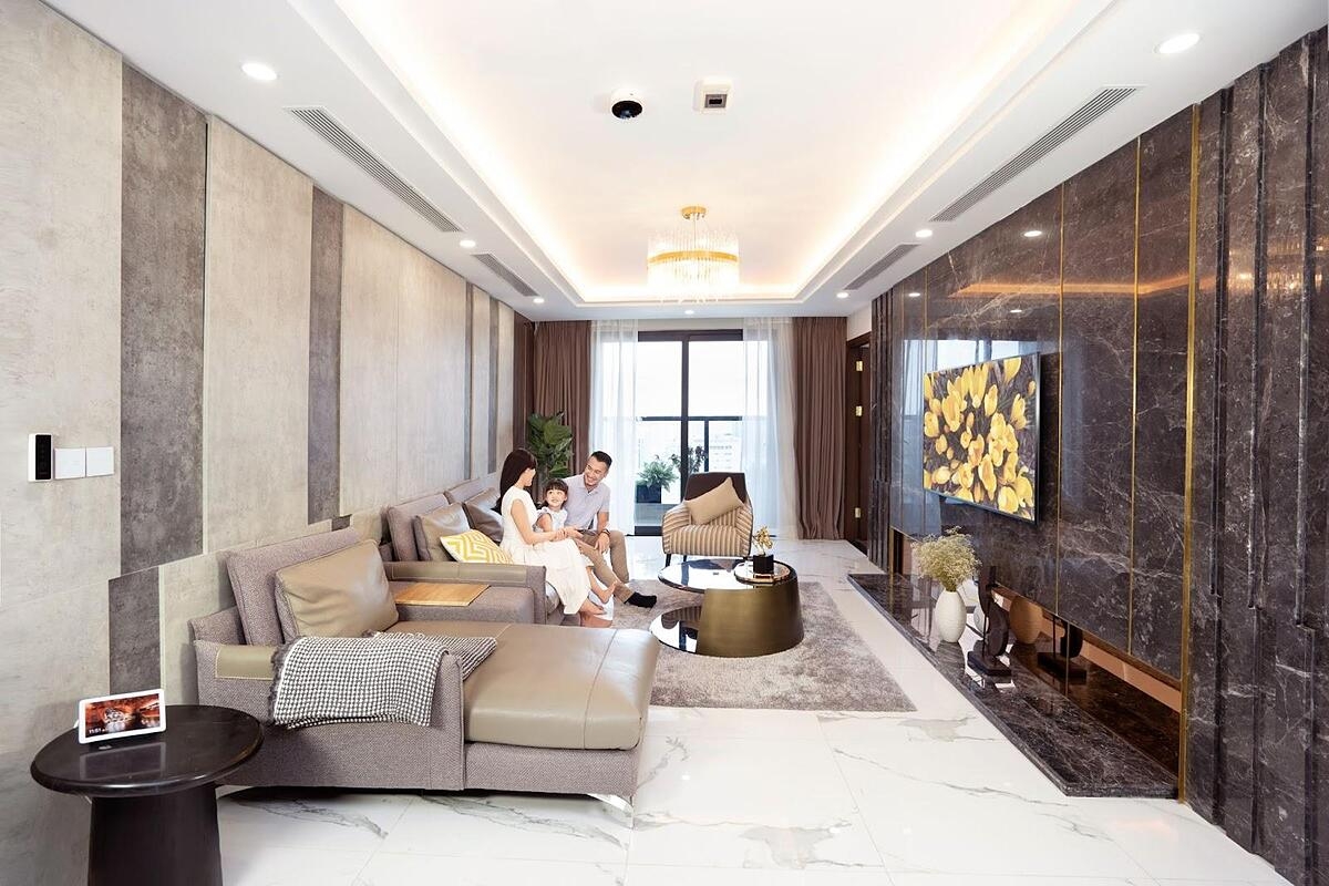 Không gian sống sang - sống thông minh với những thiết bị 4.0 hiện đại tại Sunshine Center.