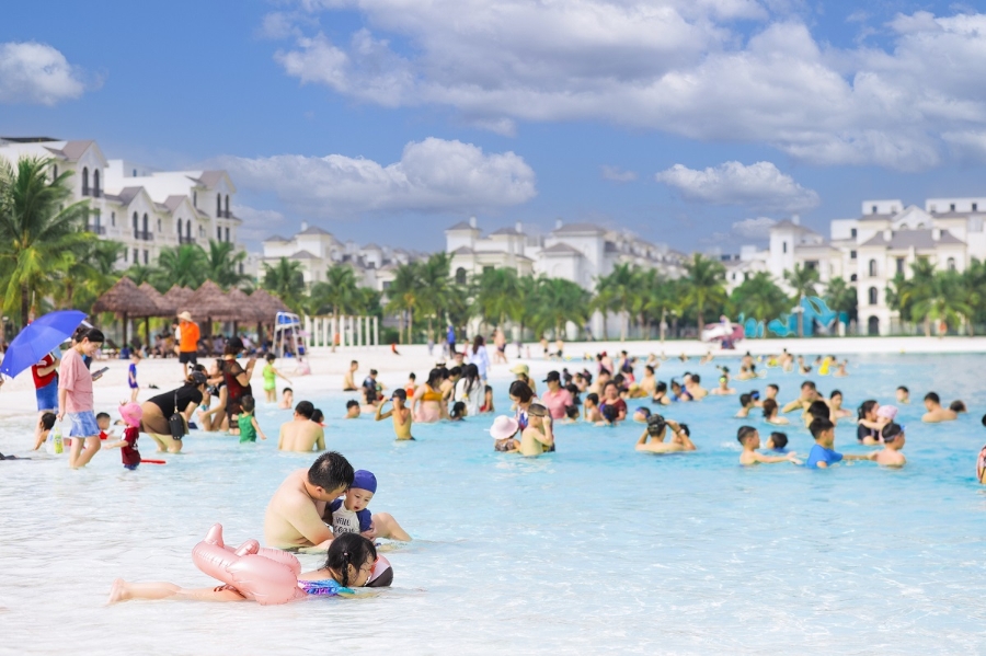 Hệ thống tiện ích đẳng cấp mang tới chất sống nghỉ dưỡng thời thượng cho cư dân “Quận Ocean”.