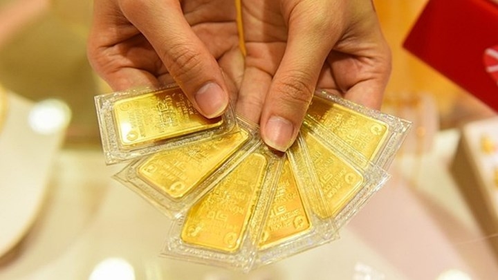 Vàng SJC giảm mạnh đến hơn 1 triệu đồng/lượng (Ảnh: Int)