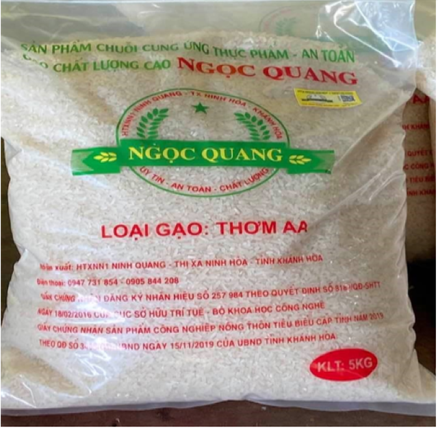 Gạo Ngọc Quang được thị trường ưa chuộng, mở rộng đầu ra sau khi được công nhận sản phẩm 3 sao OCOP.