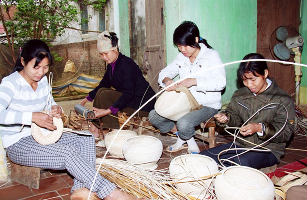 Liên kết 4 nhà tăng hiệu quả đào tạo nghề cho lao động nông thôn (Ảnh: Linh Ngọc).