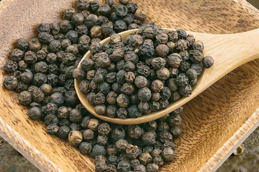 Giá tiêu đang gần về mốc 60.000 đồng/kg.