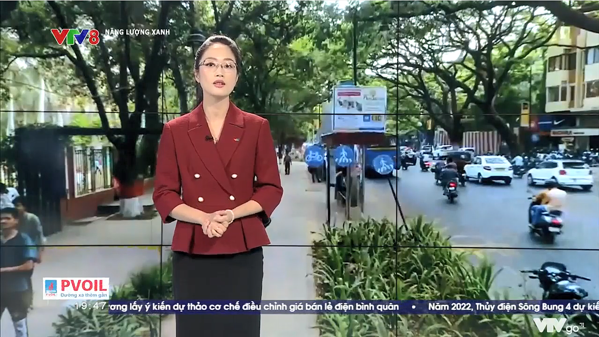 Chương trình Năng lượng xanh phát sóng vào 19h35 đến 19h55 thứ Tư hàng tuần trên Kênh VTV8