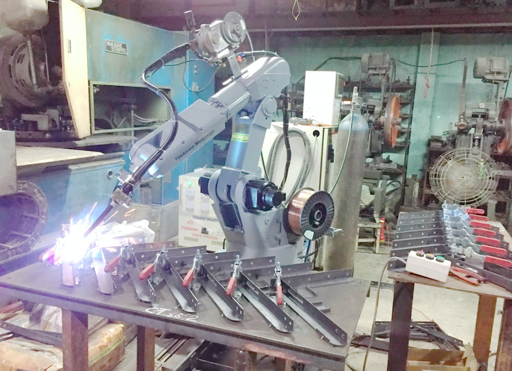 Chưa đến 10% DN công nghiệp hỗ trợ Việt Nam có sử dụng robot trong dây chuyền sản xuất.