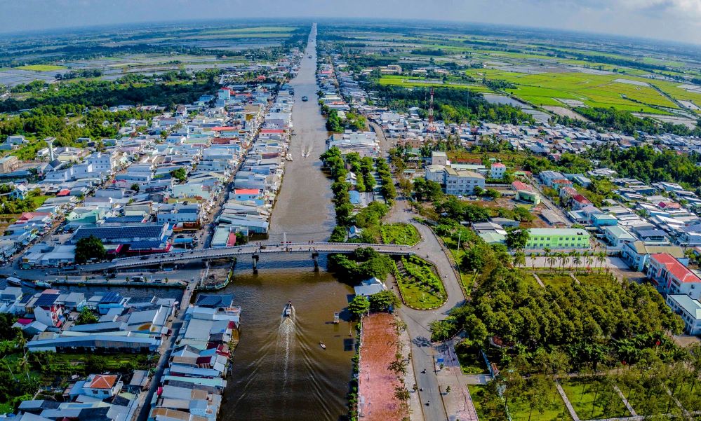 Vĩnh Thuận đặt mục tiêu trở thành huyện nông thôn mới nâng cao vào năm 2025 (Ảnh: Int)