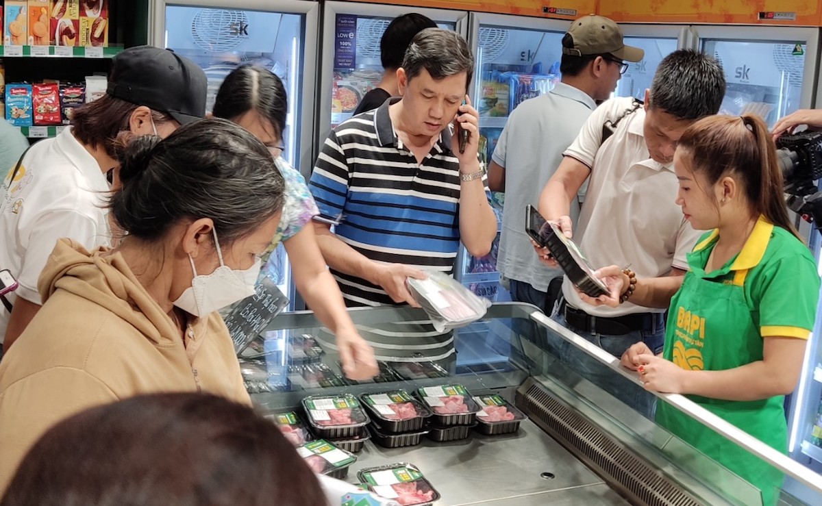 Thịt heo ăn chay của Hoàng Anh Gia Lai.