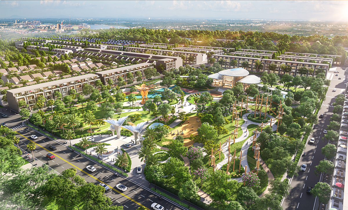 Đến nay, Gem Sky World đã hoàn thành nhiều hạng mục tiện ích cộng đồng như công viên trung tâm, club house, hồ bơi, đài quan sát,… cùng các tuyến phố thương mại hoạt động nhộn nhịp.