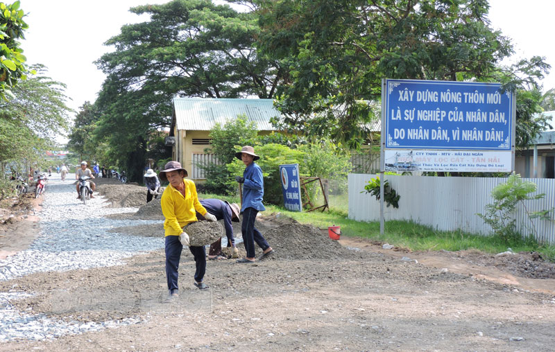 Chương trình NTM đang góp phần làm cho bộ mặt nông thôn ở Bến Tre ngày càng phát triển.