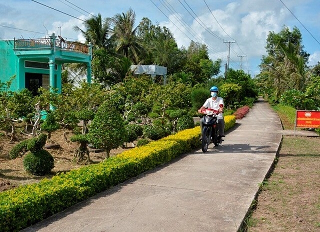 Cà Mau được khoác áo mới từ xây dựng NTM. (Ảnh: Int)