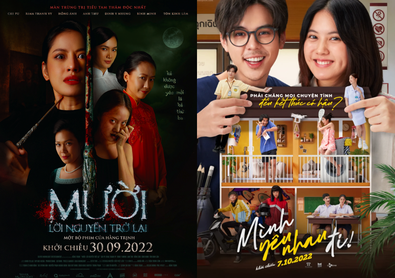 Nhiều bộ phim hấp dẫn đang chiếu tại rạp trong tháng 10.