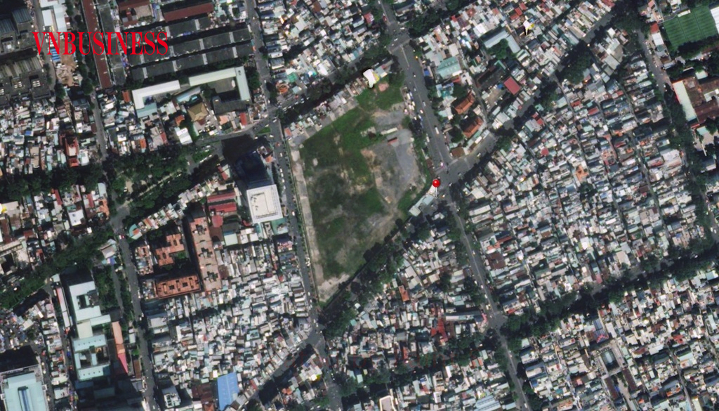 Vị trí “đất vàng” có nguồn gốc của Nhà nước tại 152 Trần Phú, quận 5 (Tp.HCM).