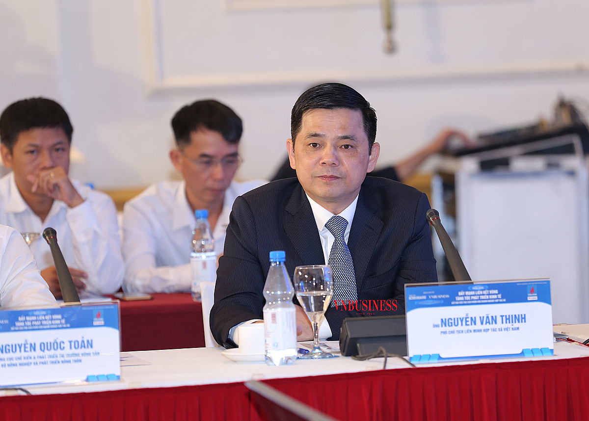 Ông Nguyễn Văn Thịnh, Phó Chủ tịch Liên minh HTX Việt Nam.