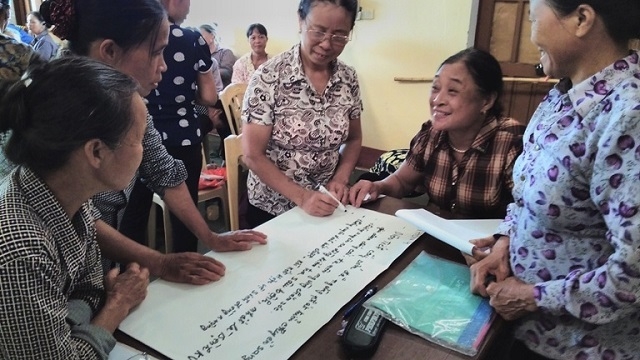 Nhờ được học nghề, đời sống người dân nông thôn được cải thiện, góp phần vào việc xóa đói, giảm nghèo nhanh, bền vững.