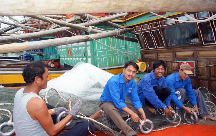 Nhiều HTX nghề cá thiếu lao động đi biển, đặc biệt là lao động có chất lượng cao.