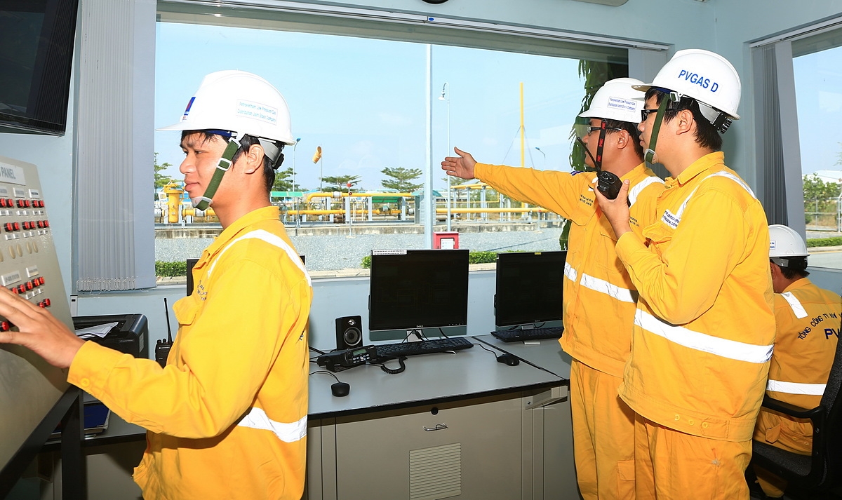 Phòng điều hành của PV GAS D.