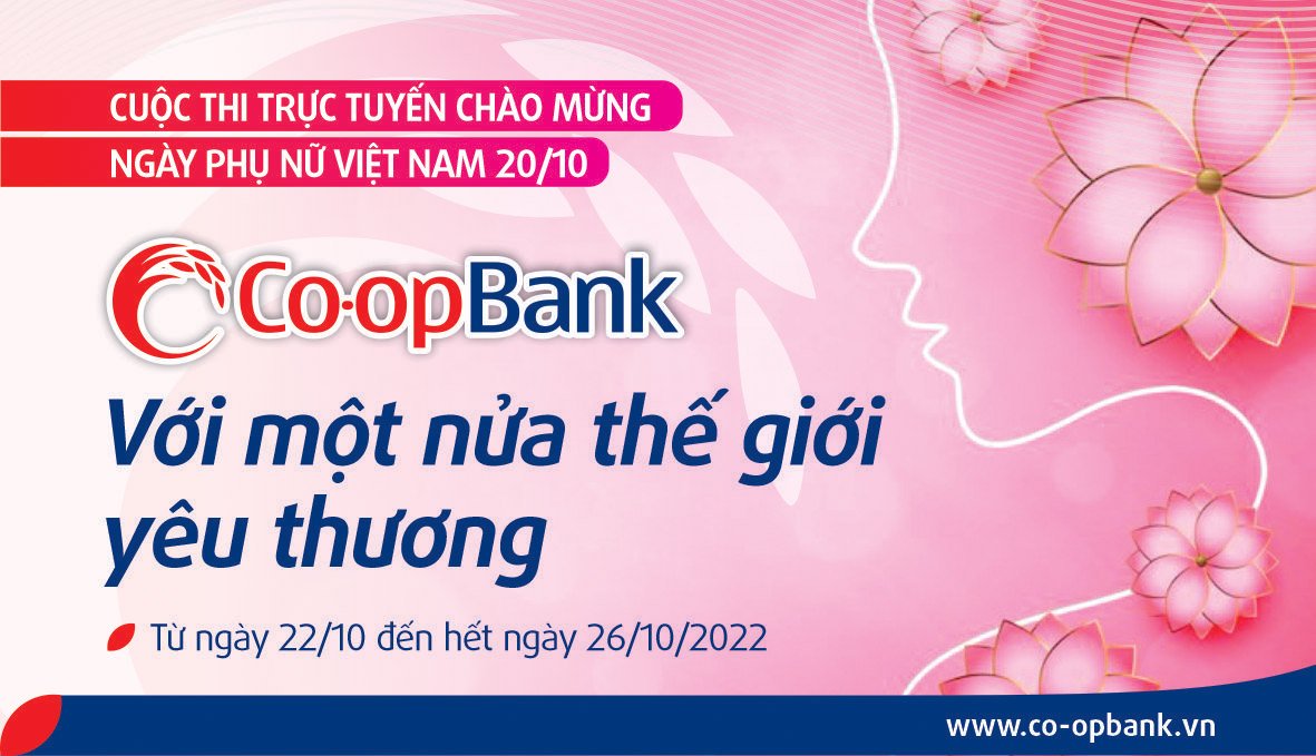 Co-opBank với một nửa Thế giới yêu thương.