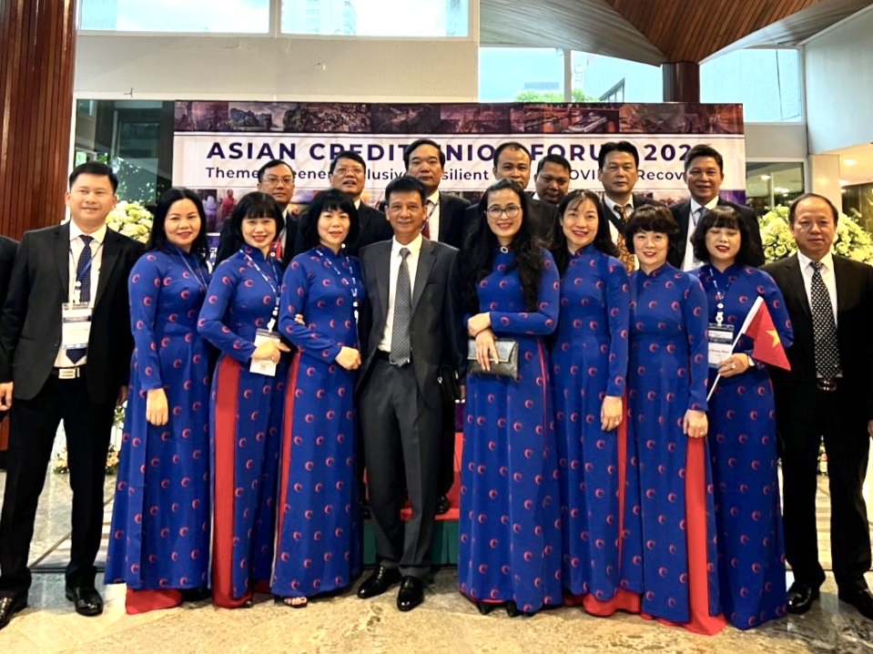 Đoàn đại biểu Co-opBank tham dự Đại hội thường niên ACCU lần thứ 41.