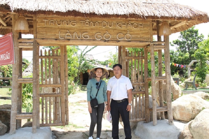 Làng Gò Cỏ (phường Phổ Thạnh, thị xã Đức Phổ, Quảng Ngãi) vẫn còn giữ được những nét nguyên sơ.