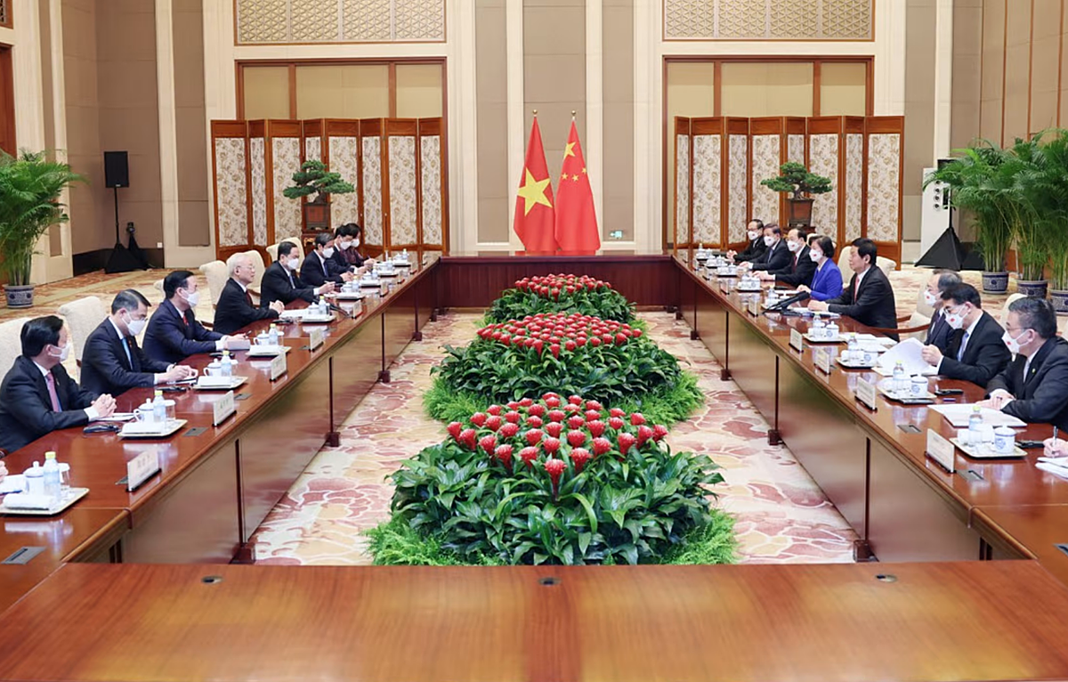 Các quan chức Việt Nam và Trung Quốc đã gặp nhau trong tuần này tại Bắc Kinh và ký kết một số thỏa thuận, trong đó có một thỏa thuận thương mại.