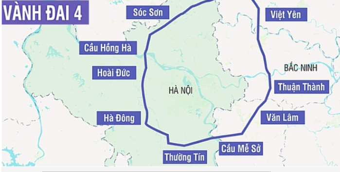 Hà Nội phấn đấu bàn giao 70% mặt bằng dự án đường Vành đai 4 trước ngày 30/6/2023.