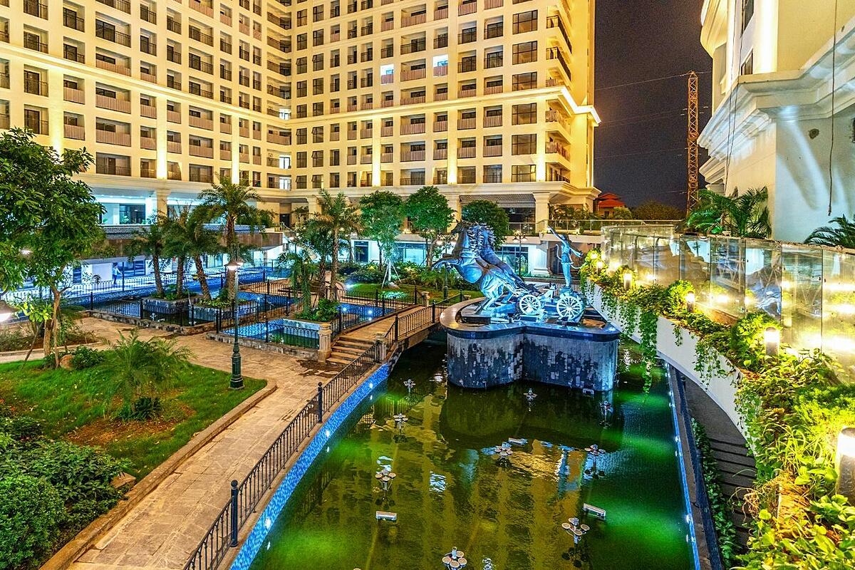 Sunshine Garden - nổi bật tại khu Đông Nam Thủ đô với vườn ánh sáng độc đáo.