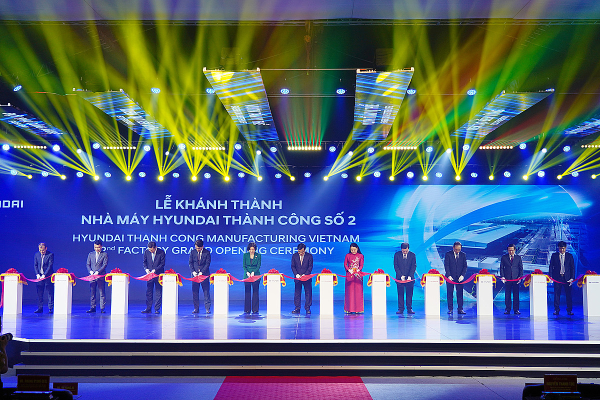 Tập đoàn Thành Công (TC Group) & Tập đoàn ô tô Hyundai đã chính thức khánh thành nhà máy Hyundai Thành Công Việt Nam số 2 (HTMV2) tại khu công nghiệp Gián Khẩu, huyện Gia Viễn, tỉnh Ninh Bình vào ngày 15/11/2022.