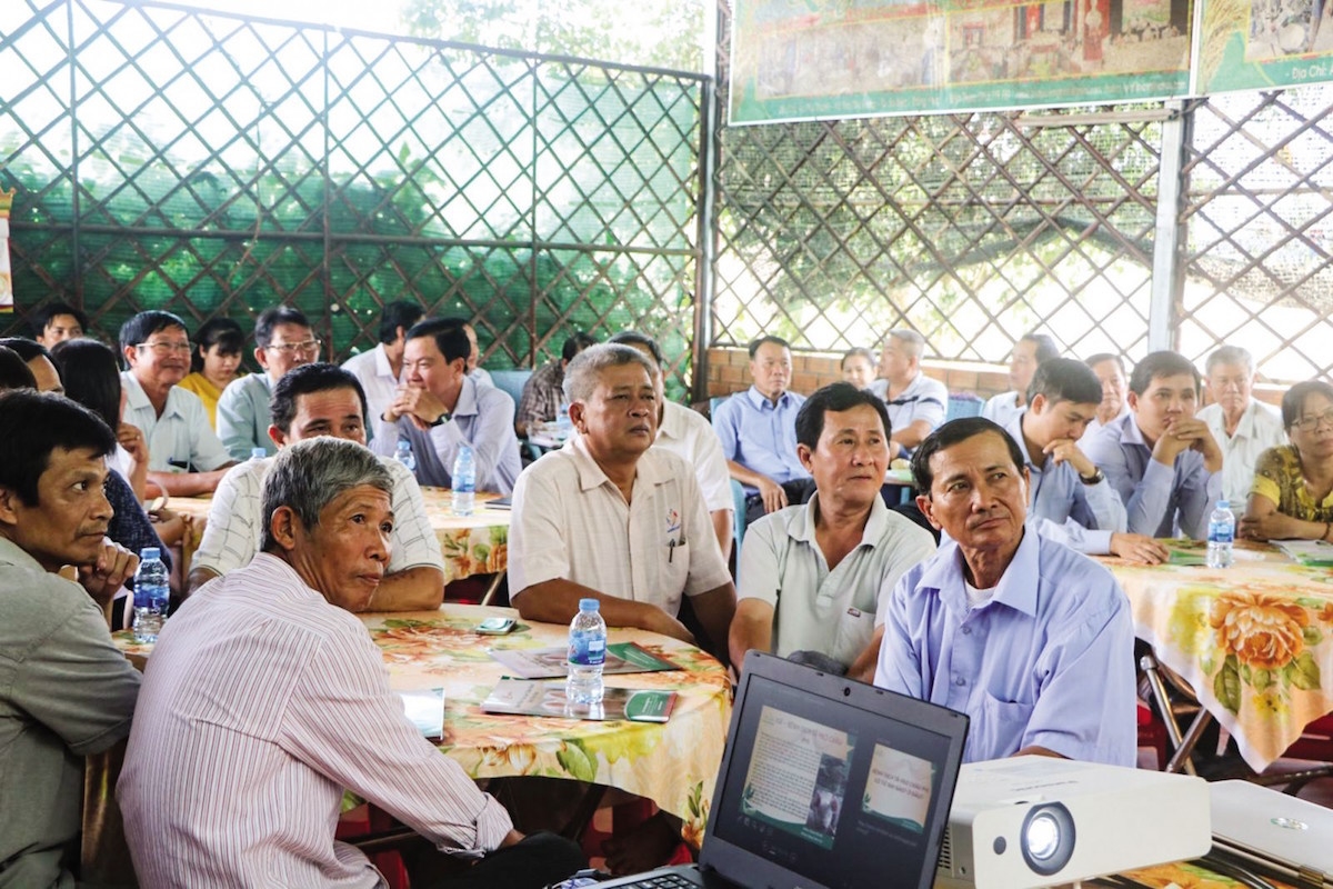 Các lớp dạy nghề, chia sẻ kinh nghiệm giúp lao động nông thôn nâng cao năng lực sản xuất.