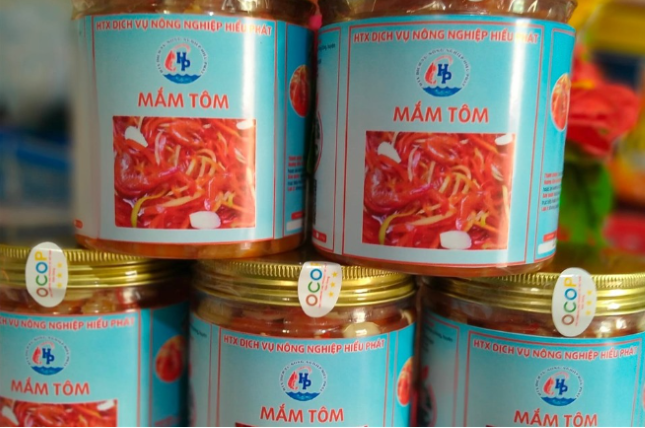 Các HTX phát huy giá trị đặc sản của địa phương để xây dựng sản phẩm OCOP.