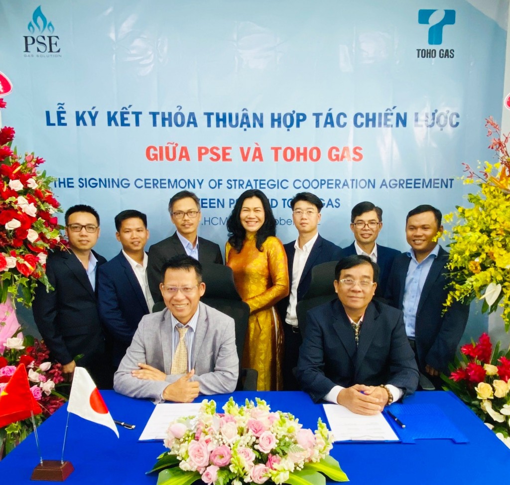 Lễ ký hợp tác chiến lược giữa PSE và Toho Gas vừa được diễn ra tại TP. Hồ Chí Minh.