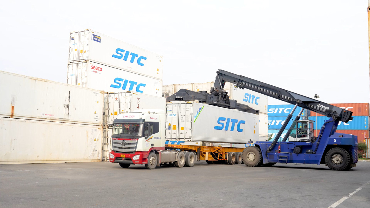 Gần 50 container chuối của Tập đoàn Thaco Agriculture đã được xuất khẩu qua cảng Chu Lai.