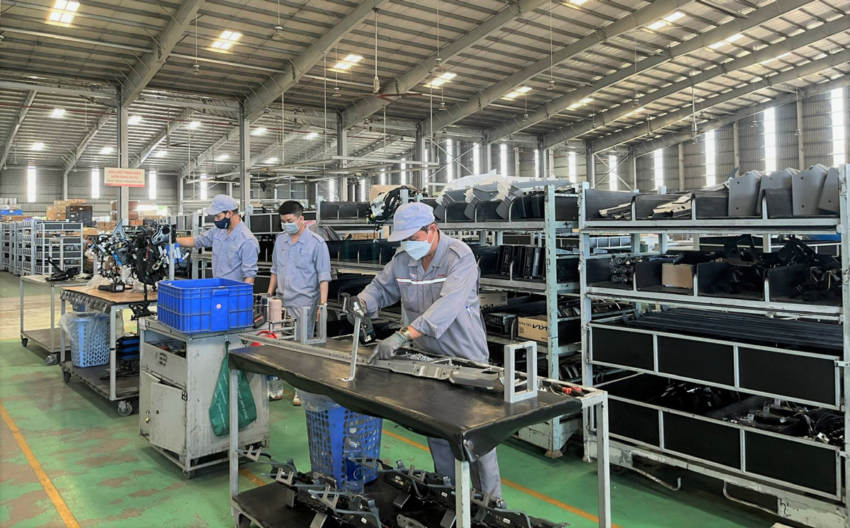 Mỗi dây chuyền sẽ đảm nhiệm một thương hiệu ô tô khác nhau với các tiêu chuẩn riêng biệt.